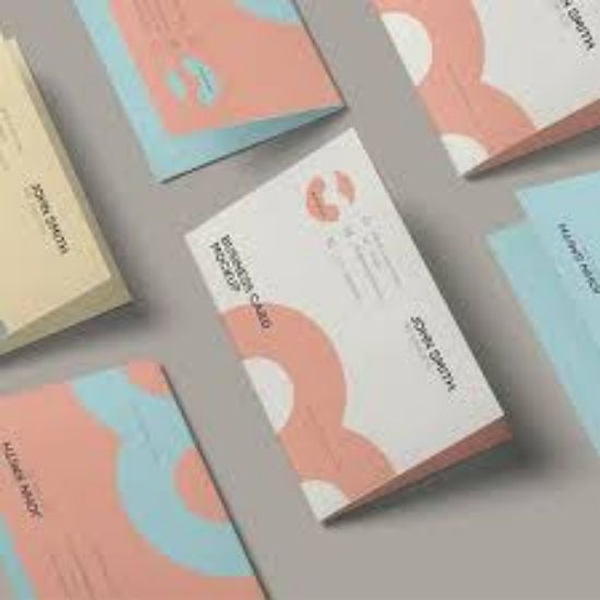 Picture of Folded Business Cards