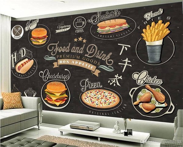 Restaurant Wall Sticker