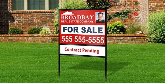 Custom Real Estate For Sale Signs