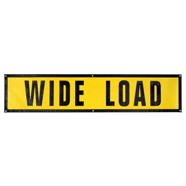 Wide Load Warning Sign