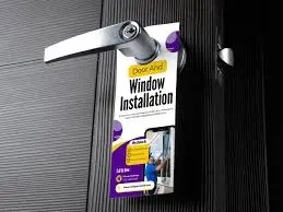 Door Hangers 14pt + UV (High Gloss)