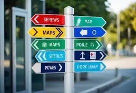 Graphic-Printed Directional Signs