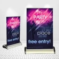 Table Top Pull Up Banner 13 oz Matte Vinyl