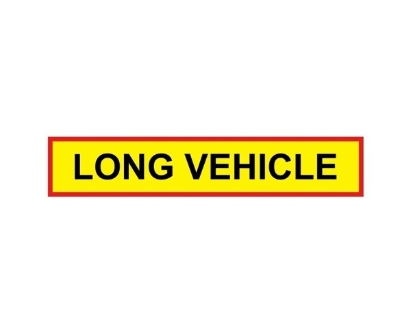 Long Vehicles Signs