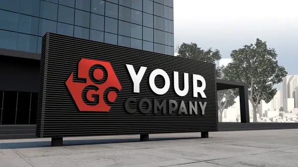 3D Logo Signboards for Corporate Entrances