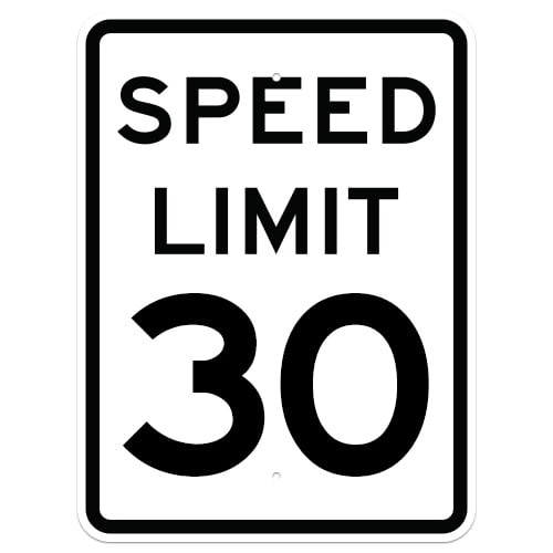 Speed Limit Signs